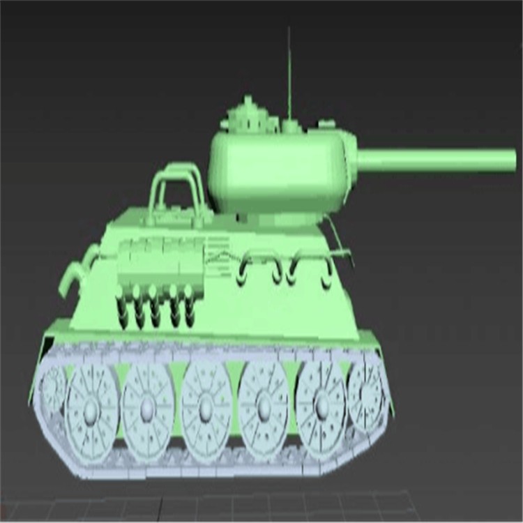 西峰充气军用坦克模型